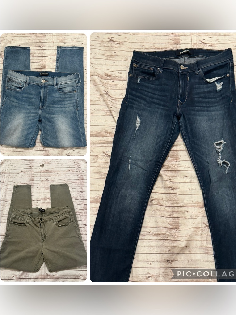 Express Mid Rise Skinny Jeans Bundle